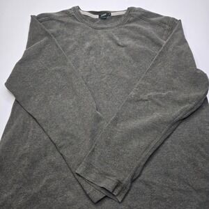 J. Crew Army Green Long Sleeve Pullover Sweater Size Large Layering Piece